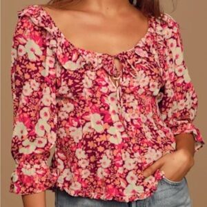 Free people sweet memories top